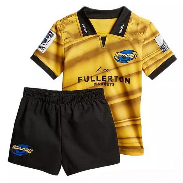 Tailandia Camiseta Hurricanes 1ª Kit Niño 2018 Amarillo